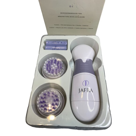 Jafra Beauty Dynamics Microdermabrasion Tool New 2 Brushes - Picture 2 of 4